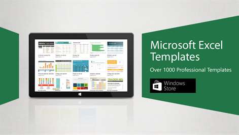 Templates for Excel Screenshots 1