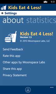 Kids Eat 4 Less! screenshot 4
