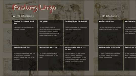 Anatomy Lingo screenshot 1
