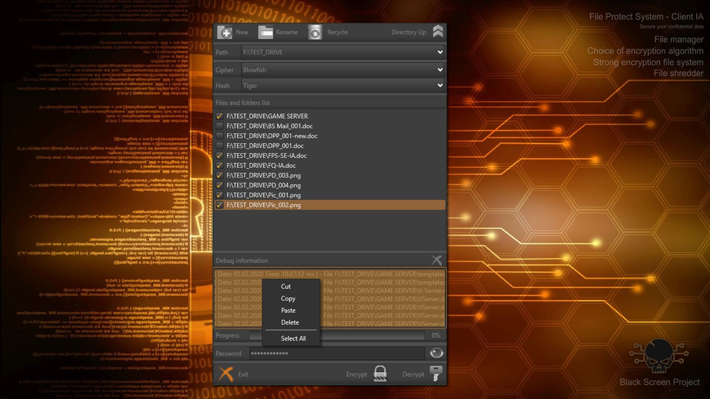 #8. File Protect System - C (Windows) 作者: GEYA-92 OOD