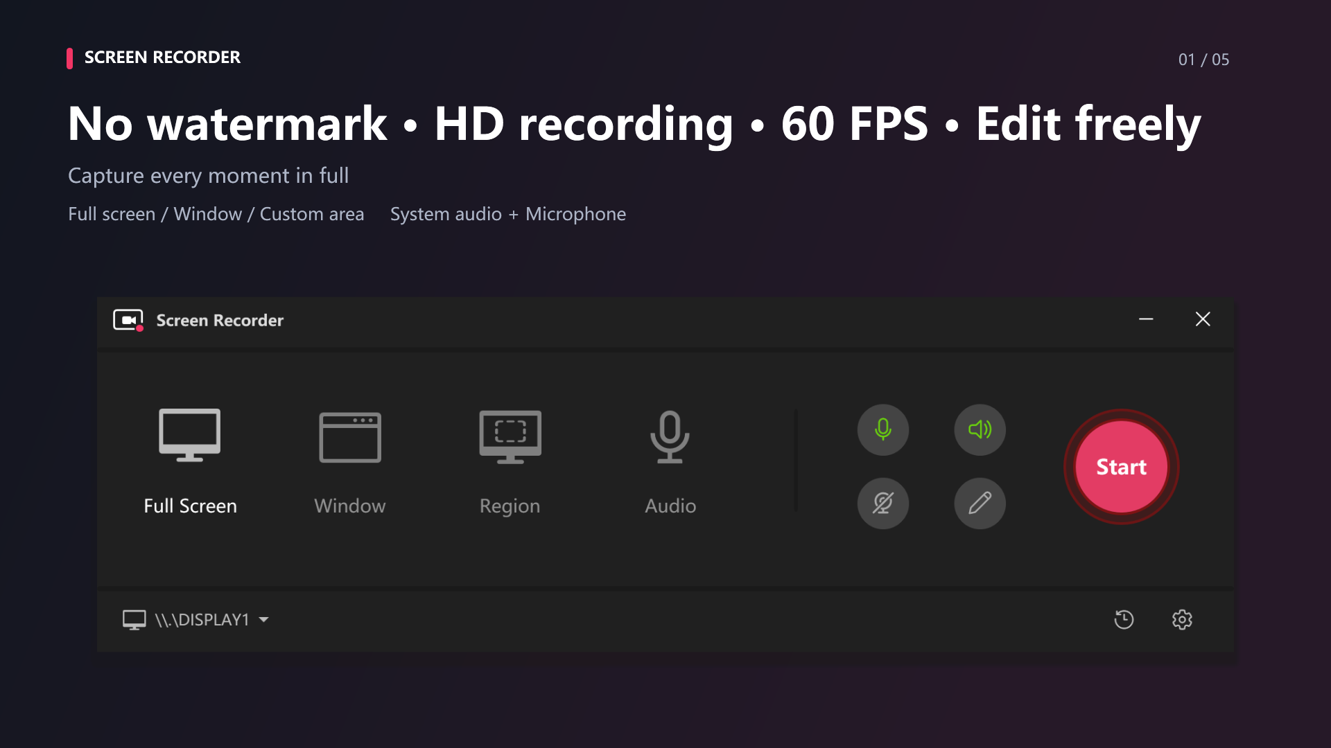 Screen Recorder ProMax screenshot