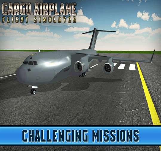 Tank Cargo Airplane Flight Simulator screenshot 3