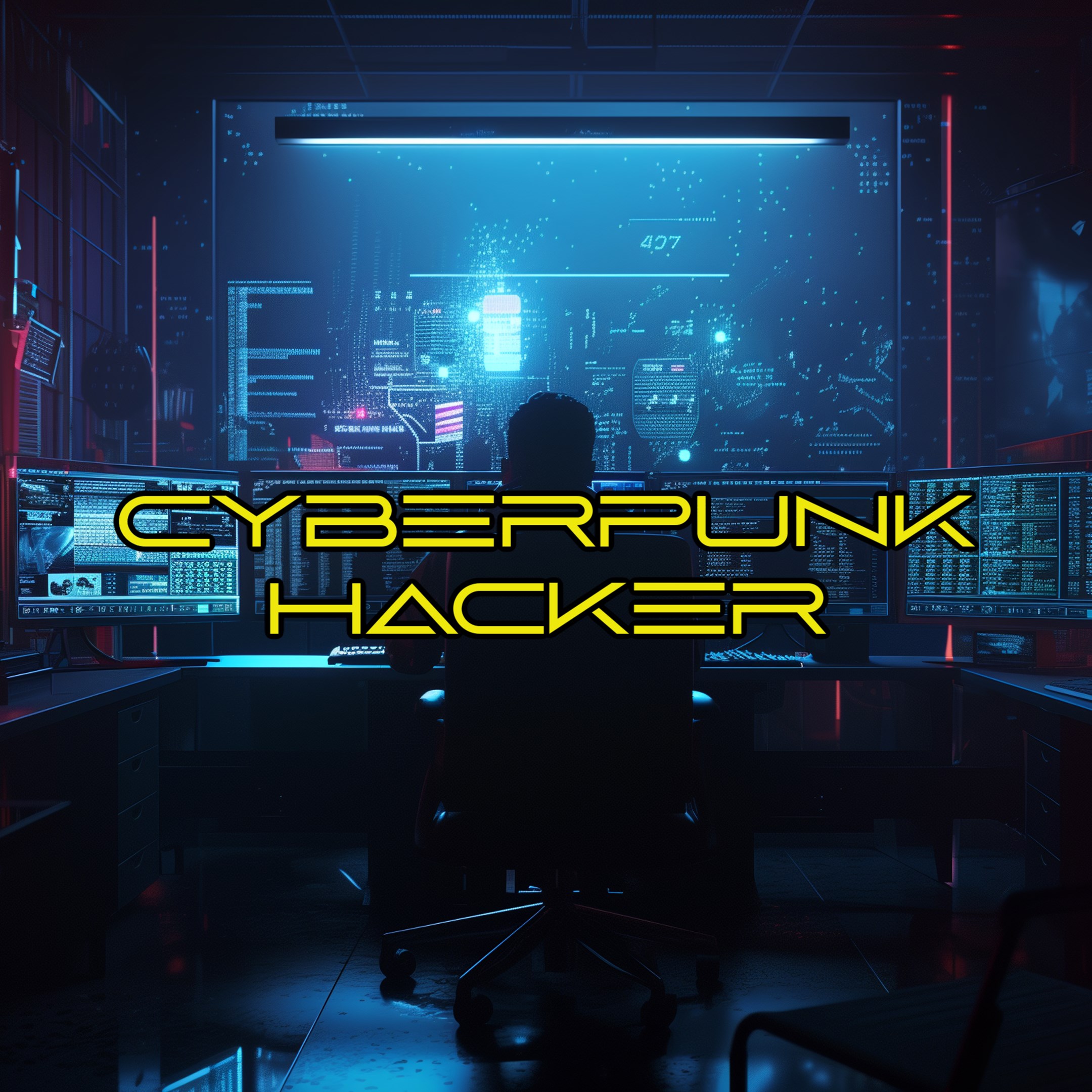 Cyberpunk Hacker