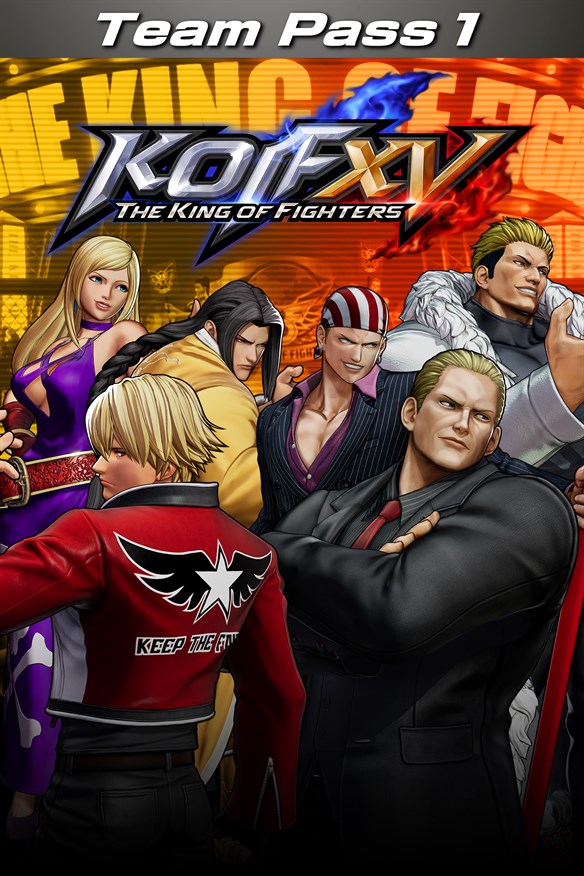 KOF XV Team Pass 1 Xbox Series X|S and Xbox One cover art