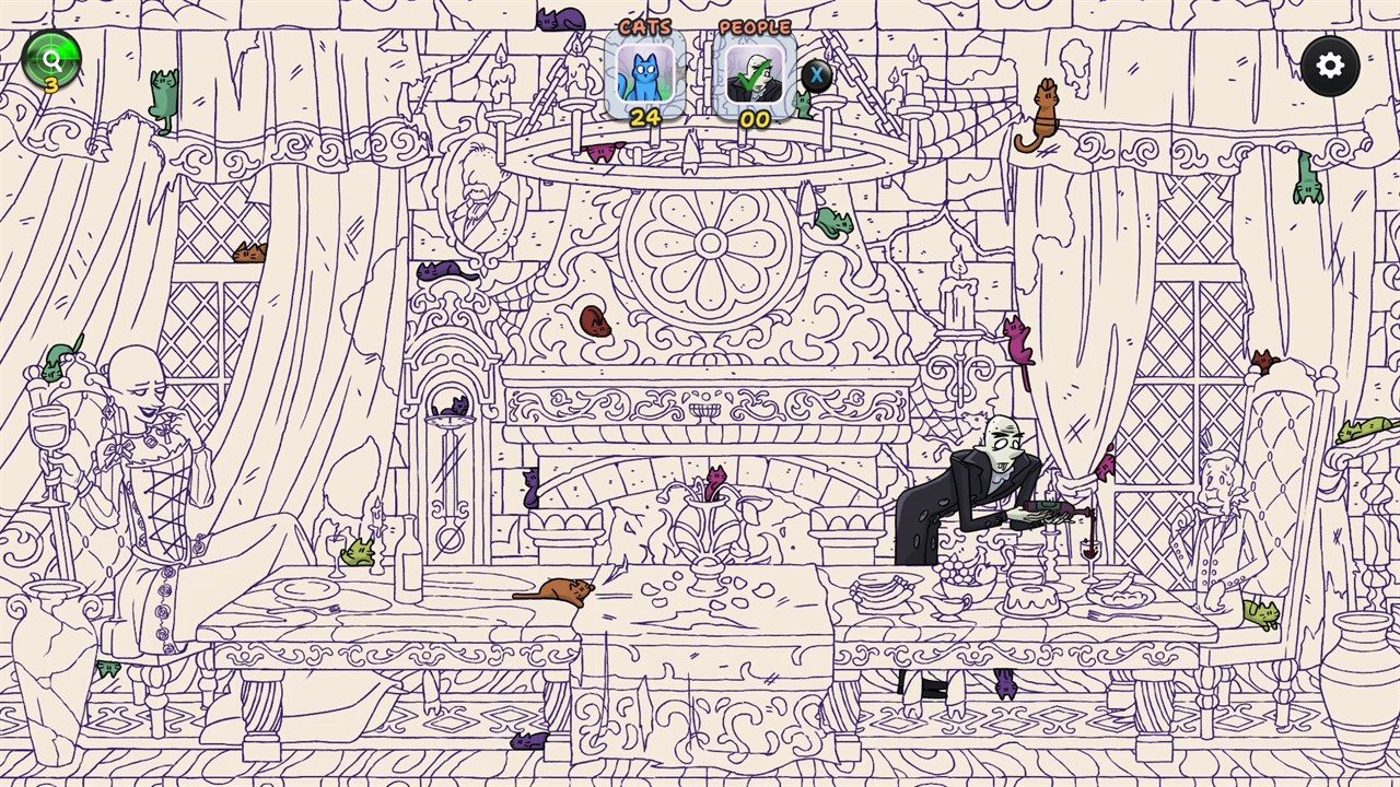 Hidden Cats in Spooky Village screenshot 3