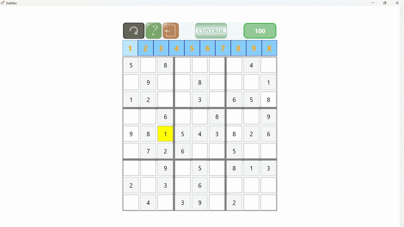#2. Sudoku Pzl (Windows) Podle: Metin Morris