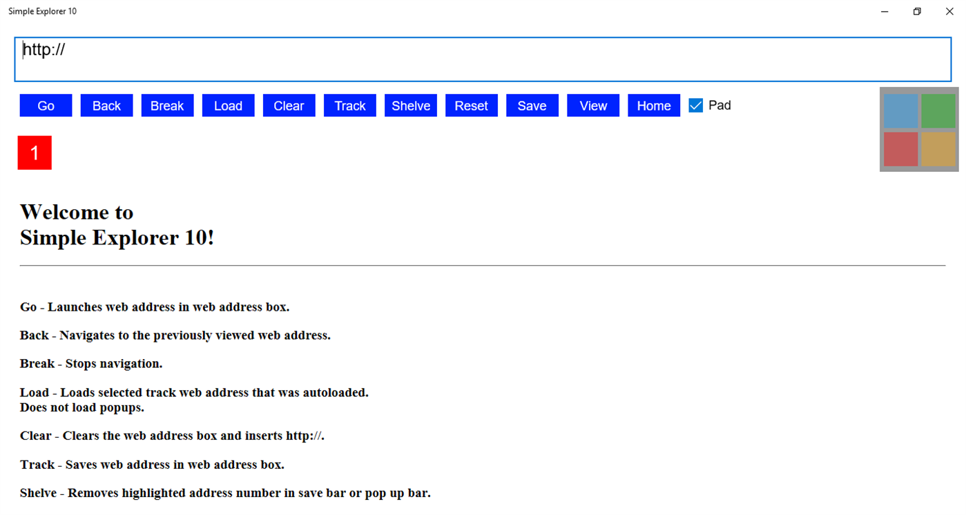 #1. Simple Explorer 10 (Windows) By: Carlos Rafael Ramirez