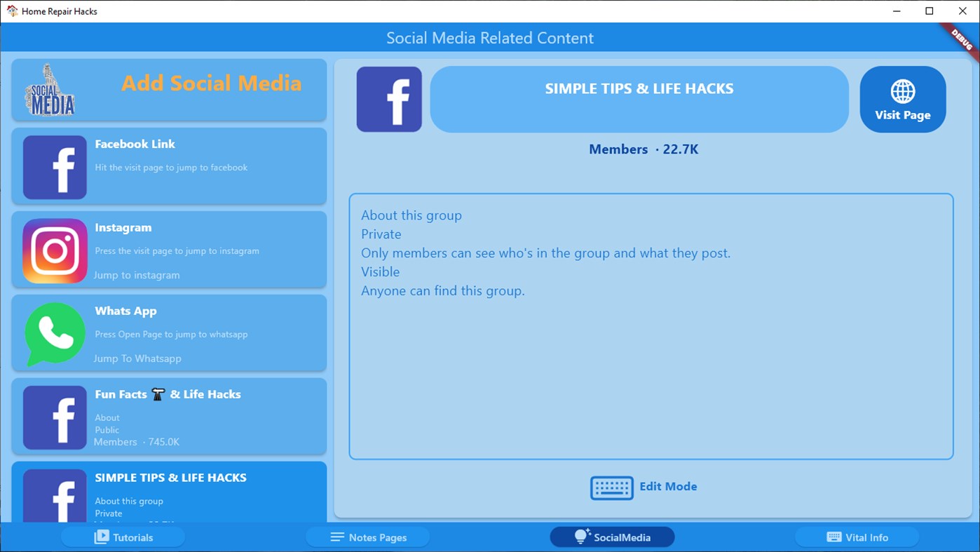 #6. Home Repair Hacks (Windows) Göre: Crafty Crafting Apps