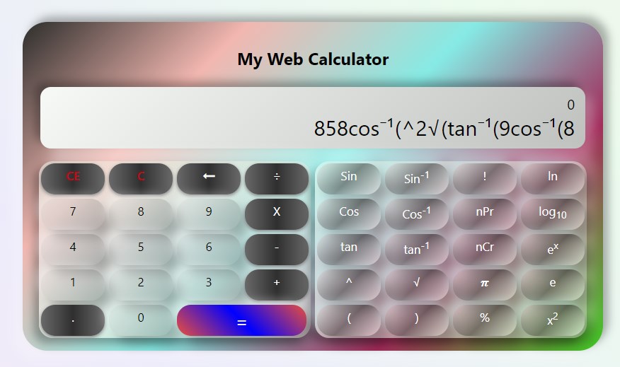 【图】Professional Calculator_Monster(截图3)