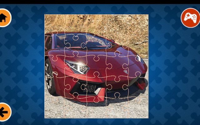 Gta Cars Jigsaw Game