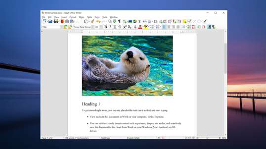 Neat Office: Word, Excel & Powerpoint alternative screenshot 1