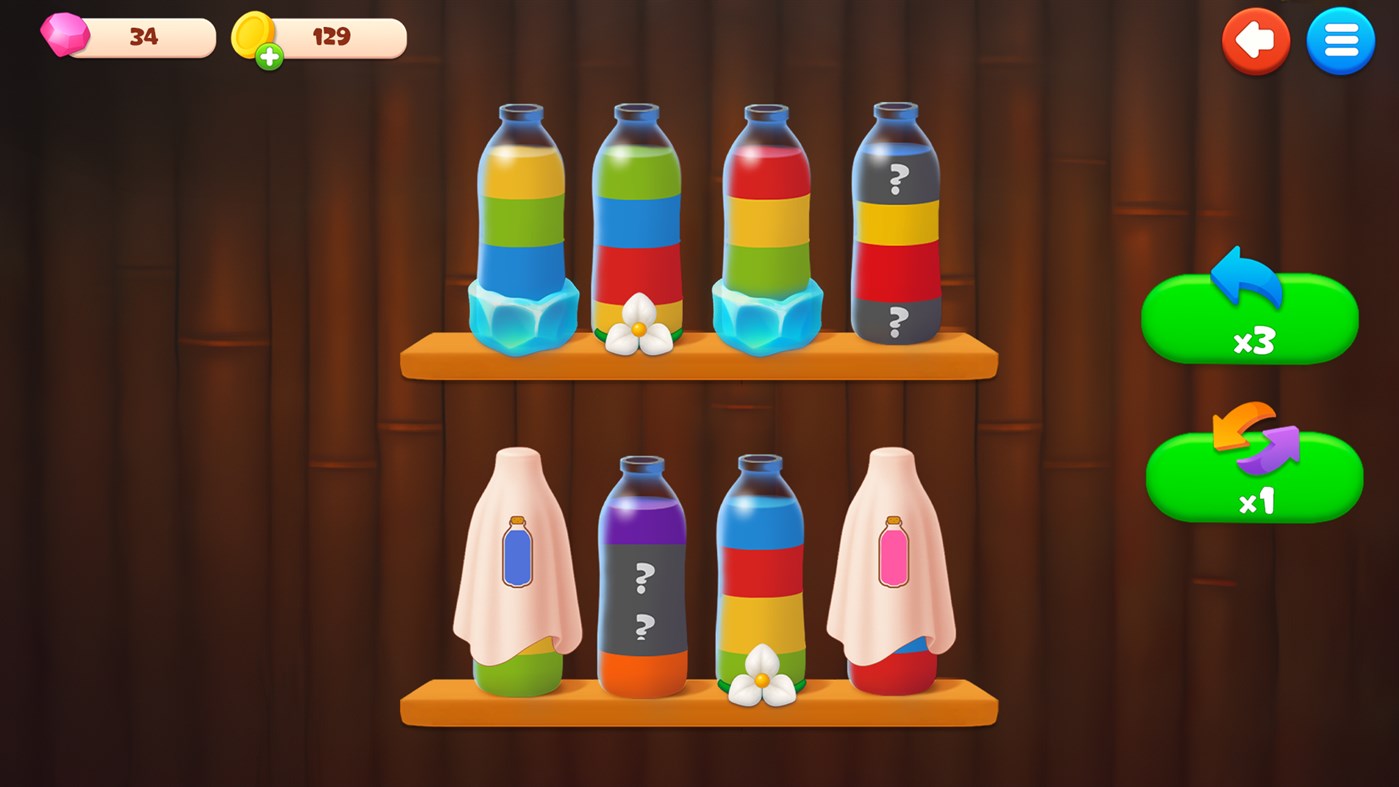 #2. Magic Bottles Start Game (Windows) By: Clever Apps Pte Ltd