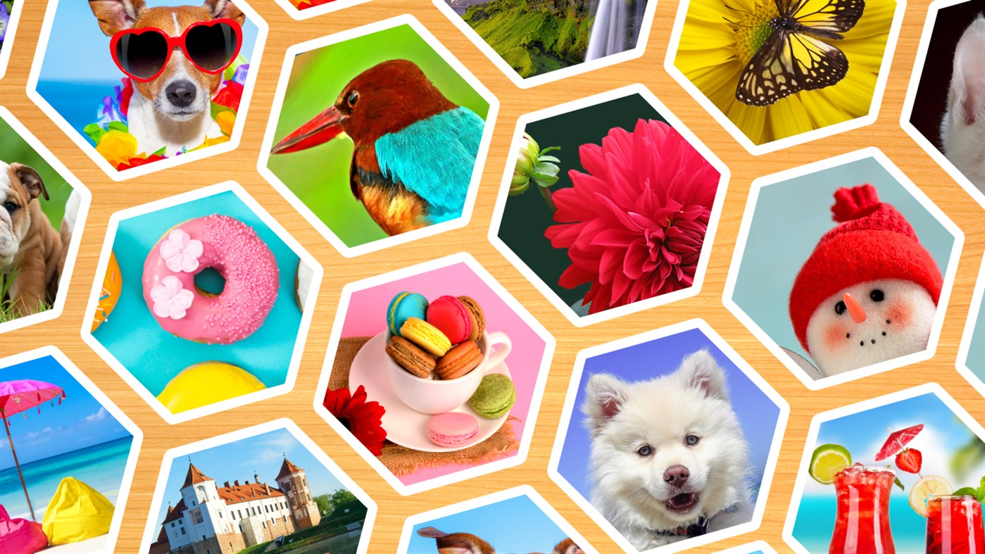 #5. Jigsaw Puzzles Hexa (Windows) Podle: RV AppStudios