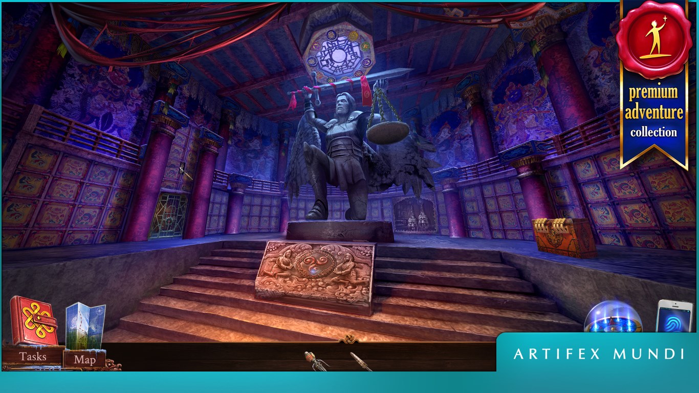 Examine hidden object scenes to finish your investigation!