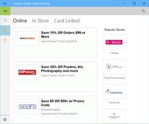 Coupons Codes Deals Saving Free download and install on Windows Microsoft Store