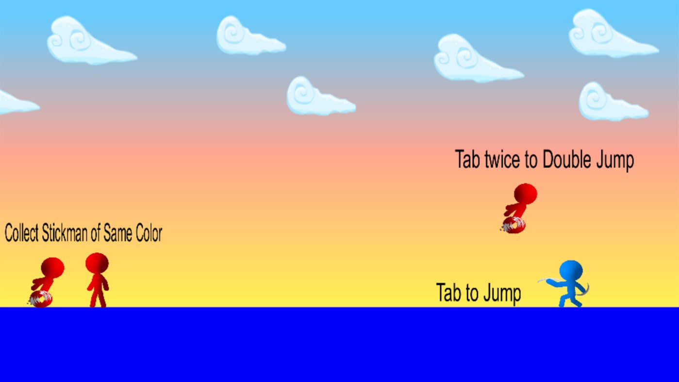 #2. Stickman color jump (Windows) بواسطة: AmgDev Studio