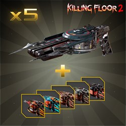 Piranhapistolen-Waffen-Paket