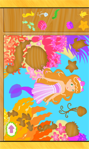 Fairy Tale Games: Mermaid Puzzles screenshot 5