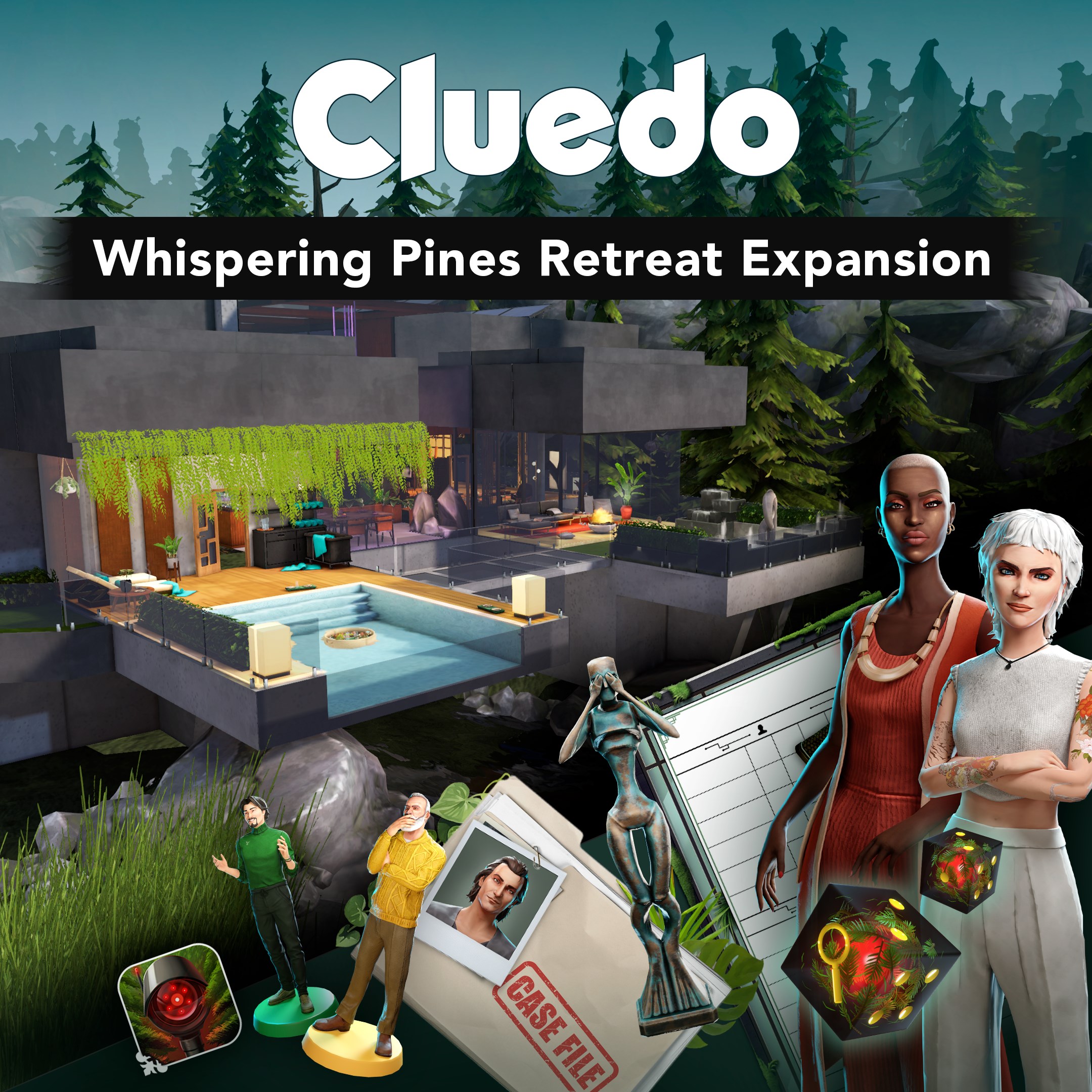 Cluedo: Whispering Pines Retreat Expansion