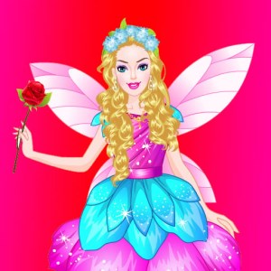 Barbie Angel Dress Up Game