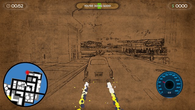 Doodle Taxi screenshot 2