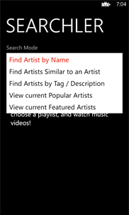 Searchler Music Video Search screenshot 2