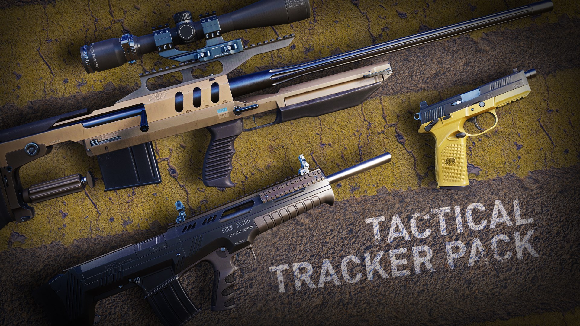 Tactical Tracker Weapons Pack