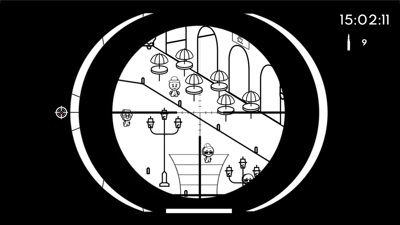 Geometric Sniper - Blood in Paris screenshot 2