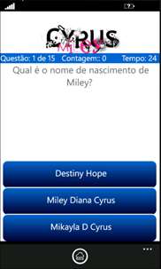 Miley Cyrus Quiz free screenshot 7