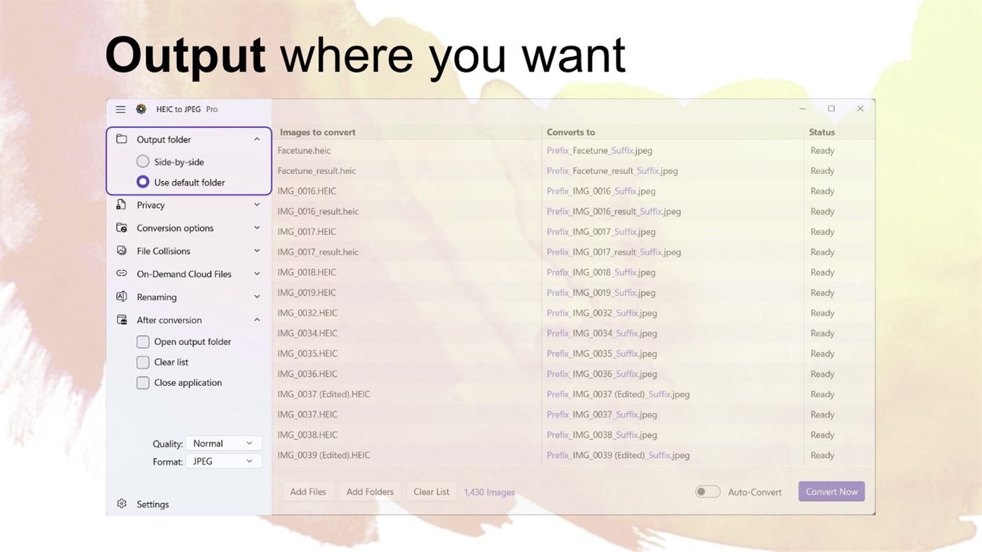 #2. HEIC to JPEG - Lite Edition (Windows) Által: Duckhead Software