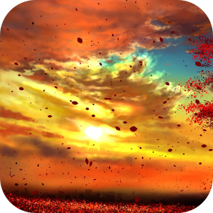 Anime Autumn Theme 4K Wallpaper HomePage icon