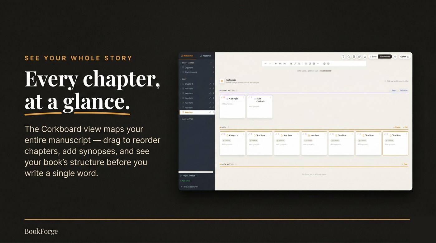 #2. BookForge: Professional Book Writing Studio (Windows) 由: ZK Publishing