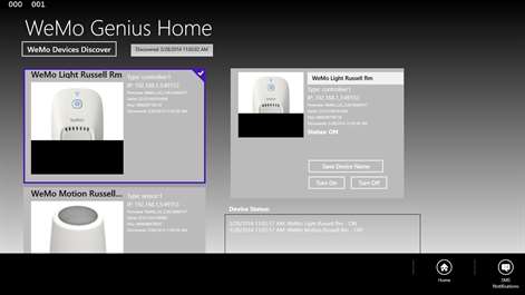 WeMo Device Genius 1.0 Screenshots 1