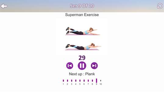7 Minute Women Daily Workout Challenge screenshot 3