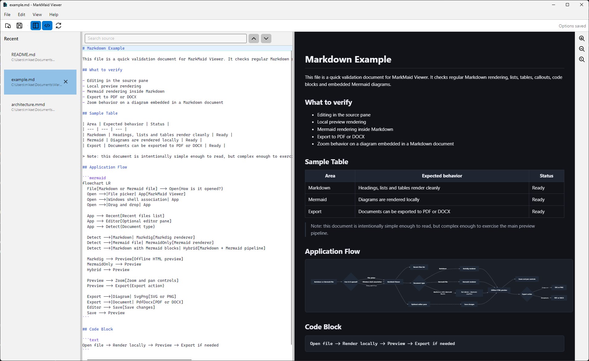 MarkMaid Viewer screenshot