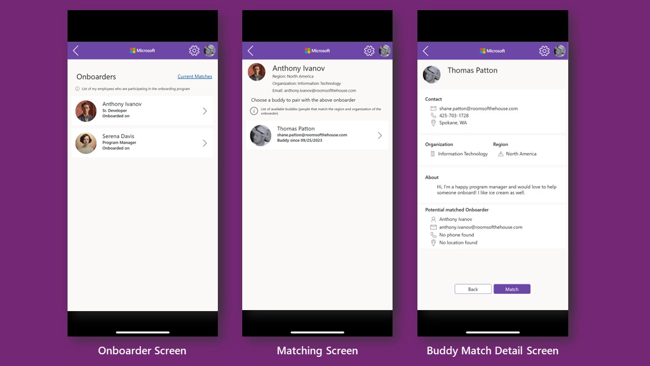 Snapshot 3 of Onboarding Buddy