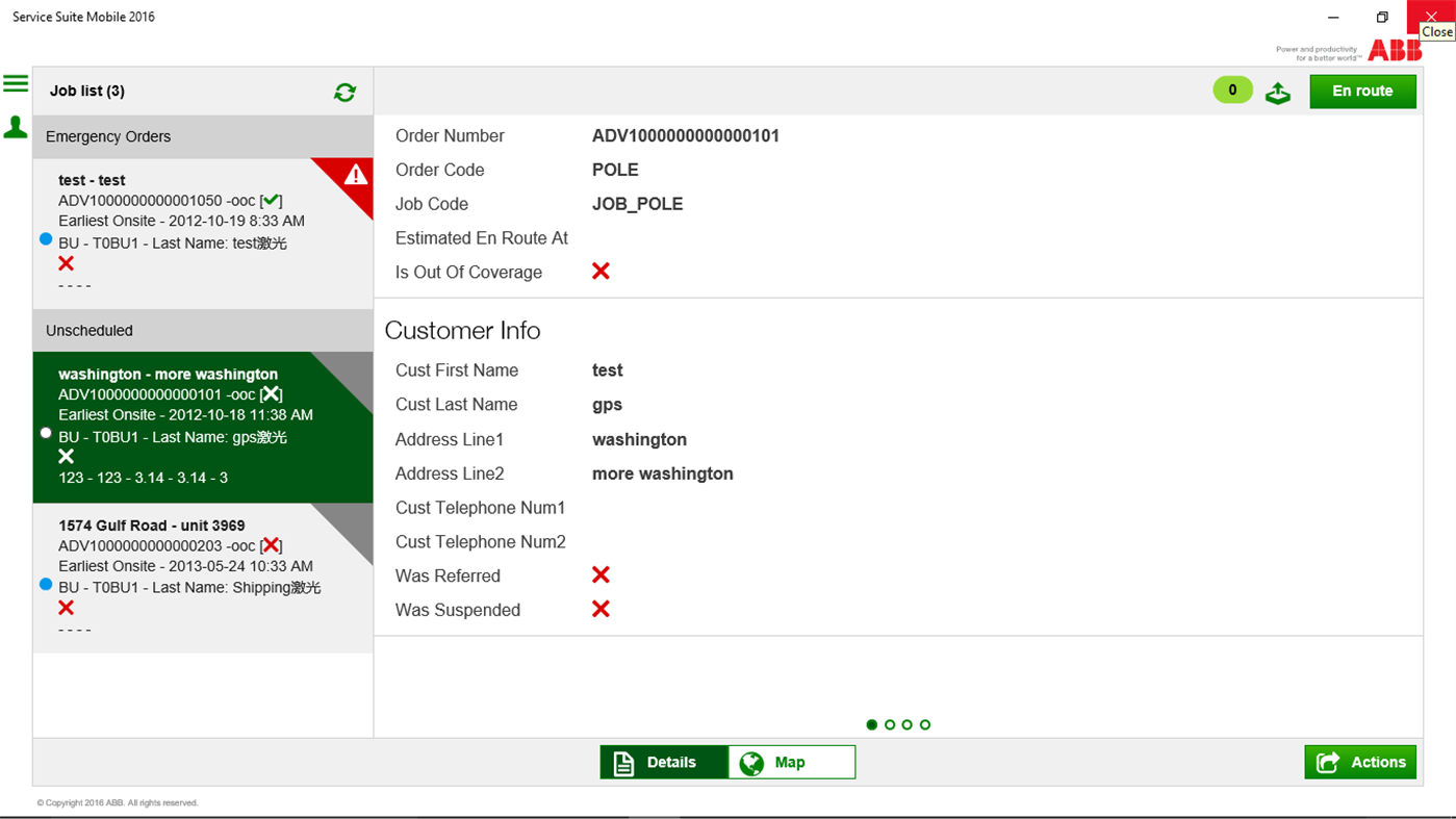 #2. Service Suite Mobile 2016 (Windows) โดย: ABB Enterprise Software Inc