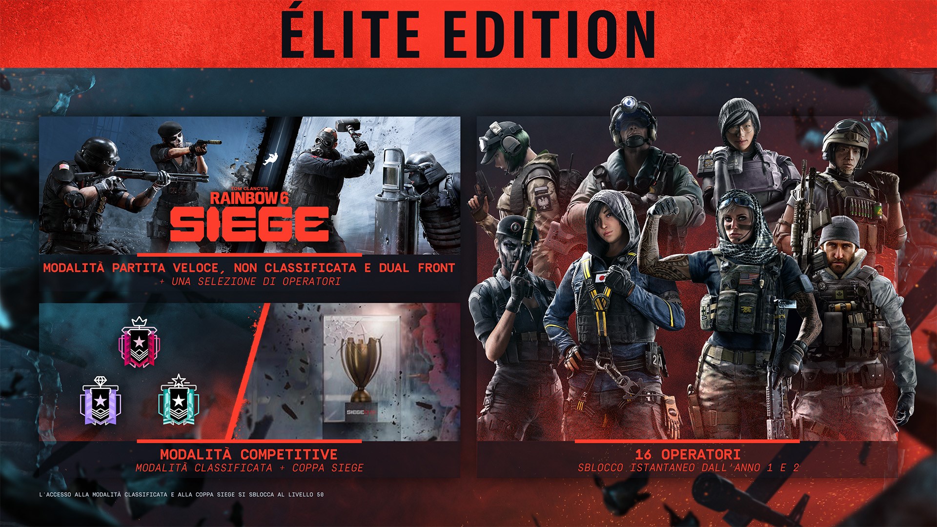 Tom Clancy's Rainbow Six® Siege - Elite Edition | Xbox | Chiave | Privato