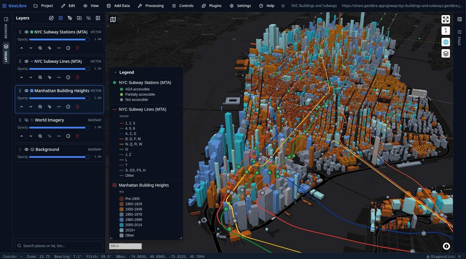 GeoLibre screenshot