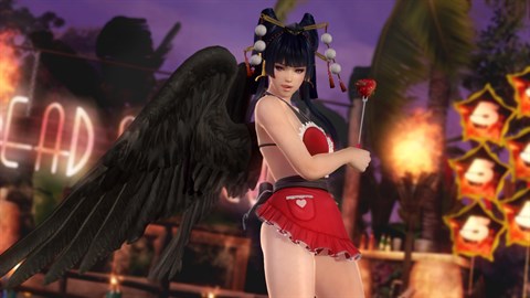 DOA5LR: Fato Dia de S. Valentim - Nyotengu