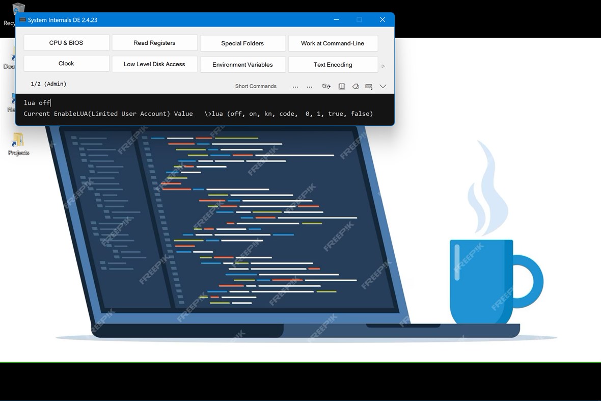 #9. System Internals (developer edition) (Windows) By: Million