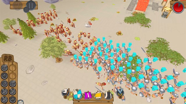 Gallic Wars: Battle Simulator screenshot 1