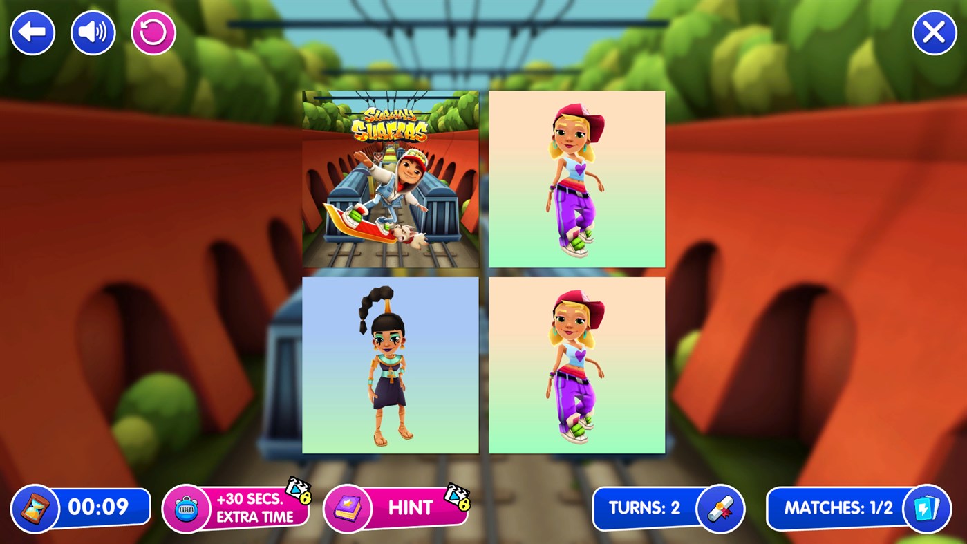 #3. Subway Heroes Memory Puzzle (Windows) 由: Ken Coloring