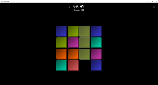 Colour Lines Puzzle screenshot 2