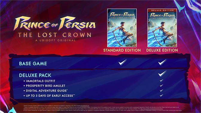 Prince of Persia The Lost Crown Deluxe Edition