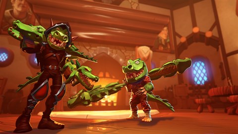 Gator Gear Weapons and Accessories for Dungeon Defenders Awakened