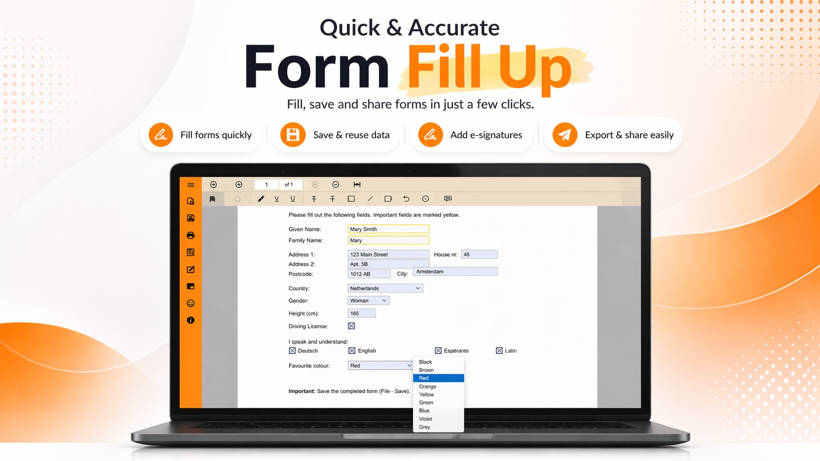 PDF Editor for Windows screenshot