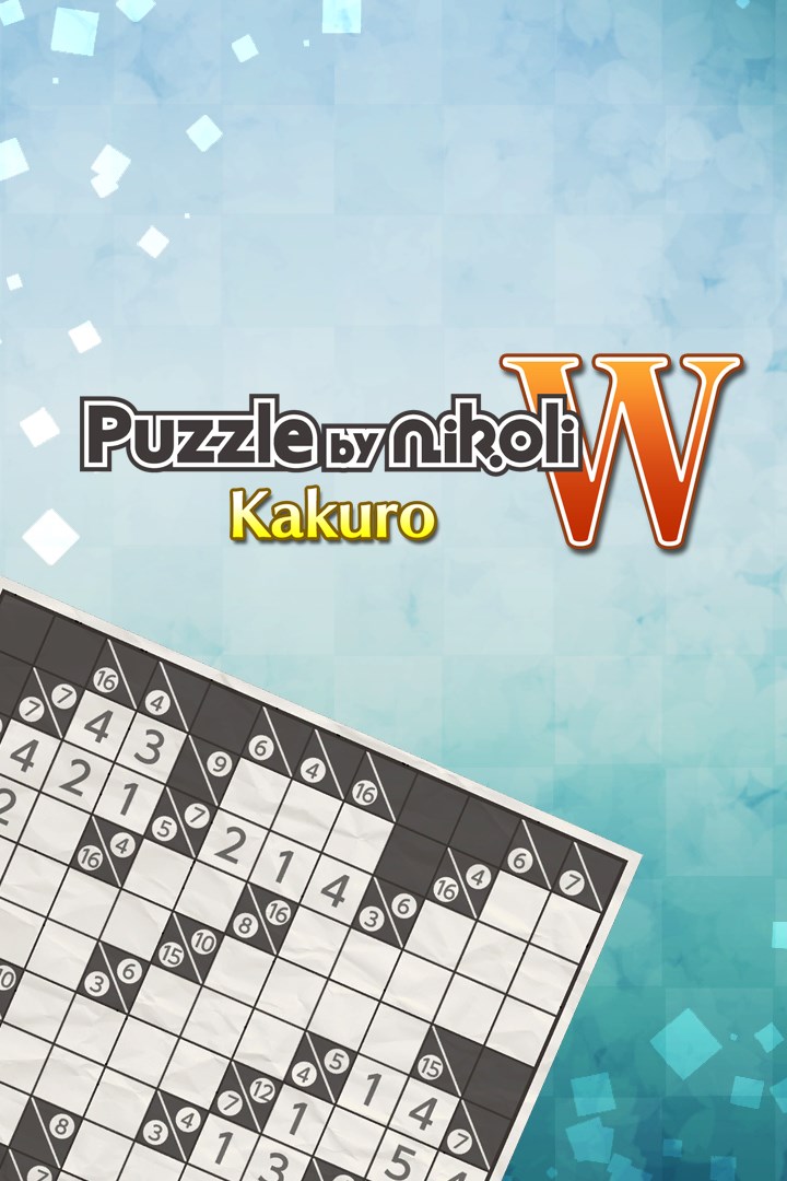 Puzzle by Nikoli W Kakuro image