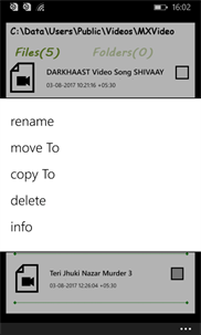File Manager Metro screenshot 4