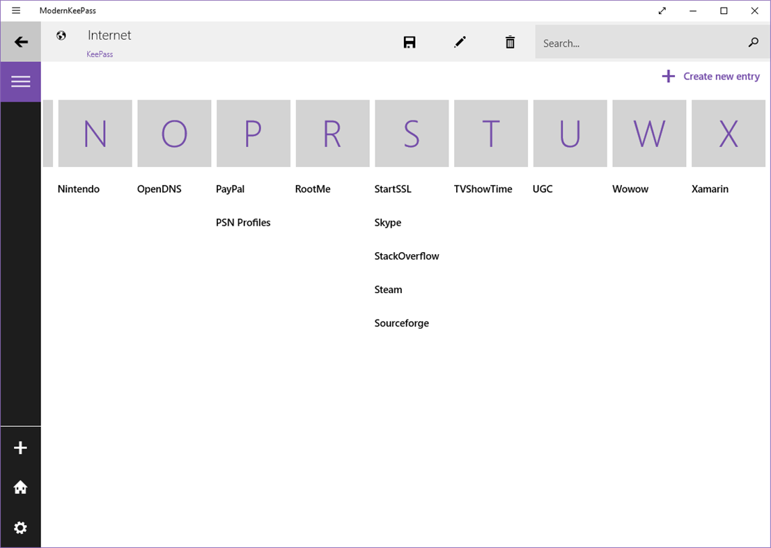 #6. ModernKeePass (Windows) Ved: wismna